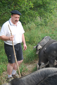 Accès au site de la charcuterie Oyharcabal